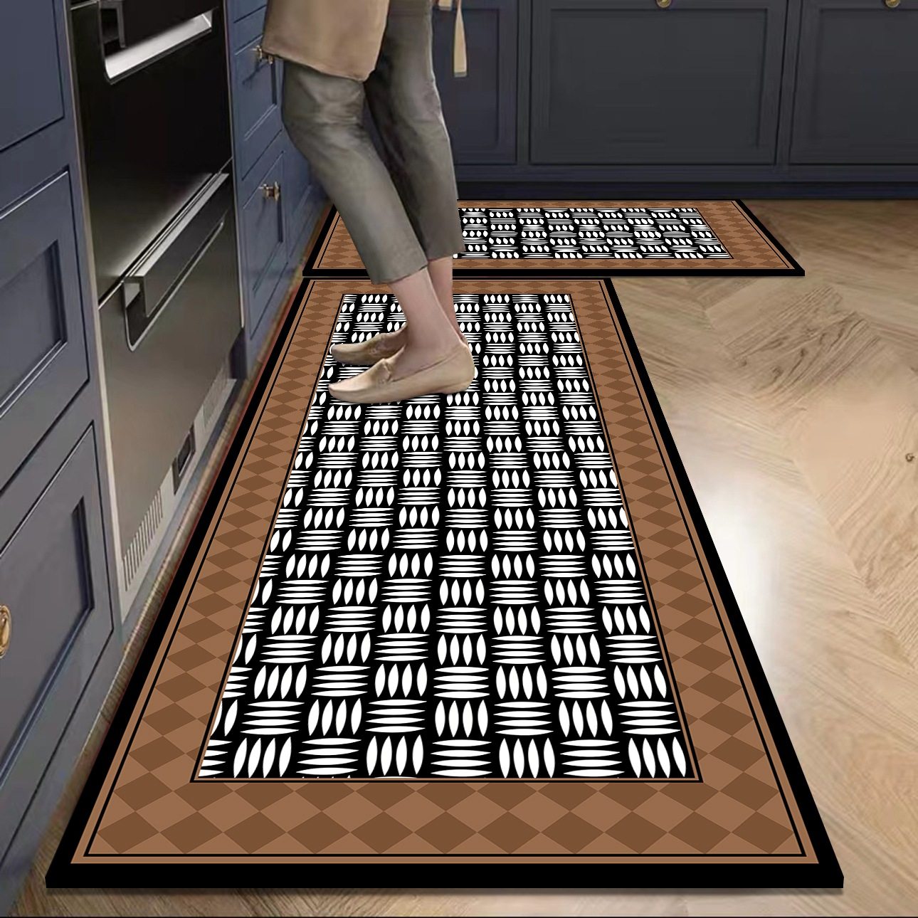 厨房专用地垫可擦洗免洗硅藻泥防水防油脚垫垫子吸水防滑耐脏地毯,淘宝优惠券,粉丝福利购,淘宝优惠卷