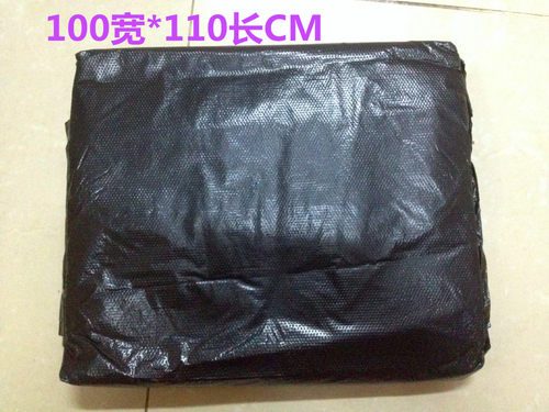 黑色加厚垃圾袋物业环卫袋加厚特厚平口大垃圾袋满10扎包邮80*95 - 图2