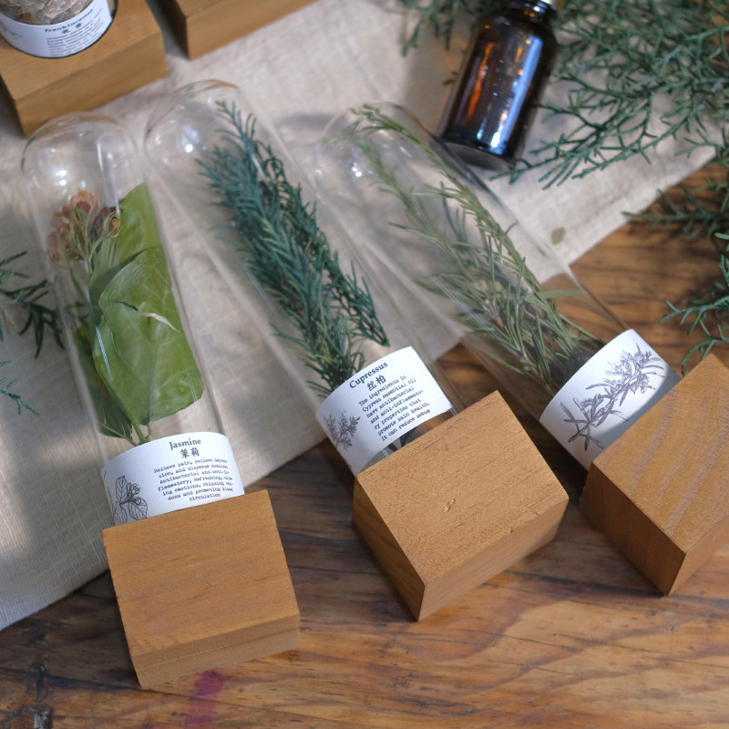 精油香薰植物标本摆件疗愈spa芳香干花材料文化展示养生美容试管,淘宝优惠券,粉丝福利购,淘宝优惠卷
