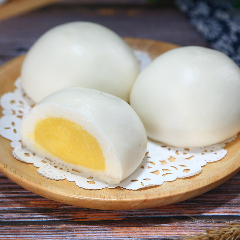 上海清美黑芝麻包奶黄包480g营养早餐速冻半成品包子馒头包点蒸包,淘宝优惠券,粉丝福利购,淘宝优惠卷