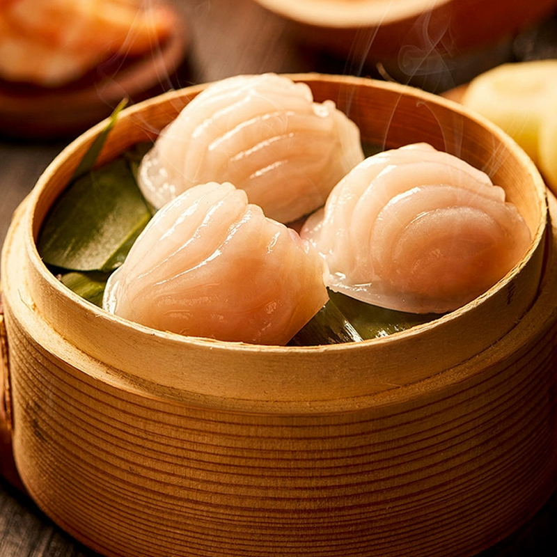 避风塘烧麦虾饺鲜肉叉烧包花卷香菇菜包子早餐速食早点港式茶点心 - 图2