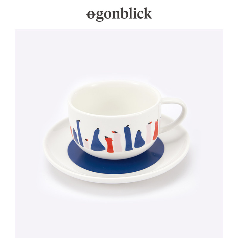 北欧时刻斯歌尔系列下午茶马克杯 gonblick北欧时刻咖啡杯
