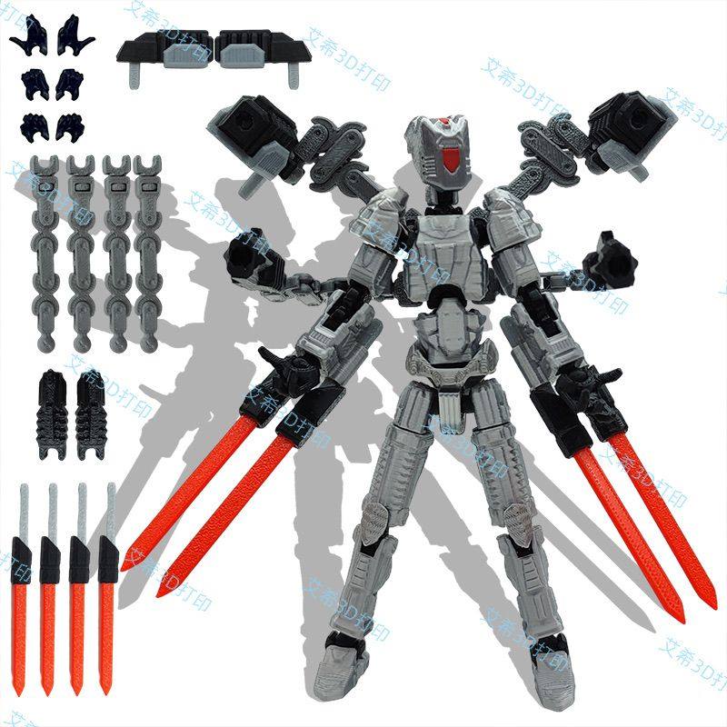 dummy13章鱼博士恶魔3d打印益智关节可动玩具男孩磁吸(成品),淘宝优惠券,粉丝福利购,淘宝优惠卷