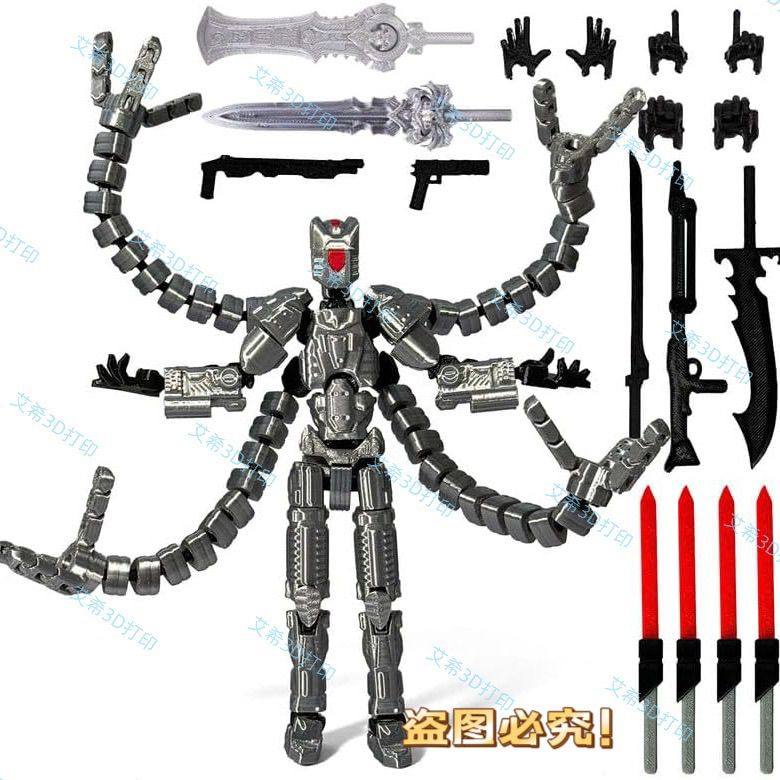 dummy13章鱼博士恶魔3d打印益智关节可动玩具男孩磁吸(成品),淘宝优惠券,粉丝福利购,淘宝优惠卷
