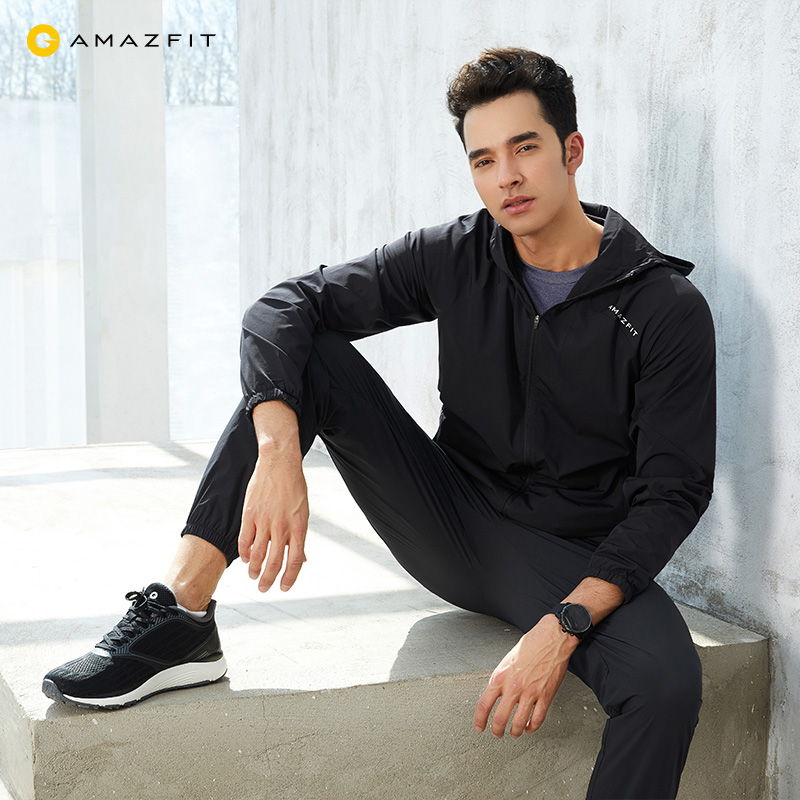 Amazfit 华米 UPF50+防晒 四面弹力 男式皮肤风衣 天猫优惠券折后￥79包邮（￥129-50）2色可选