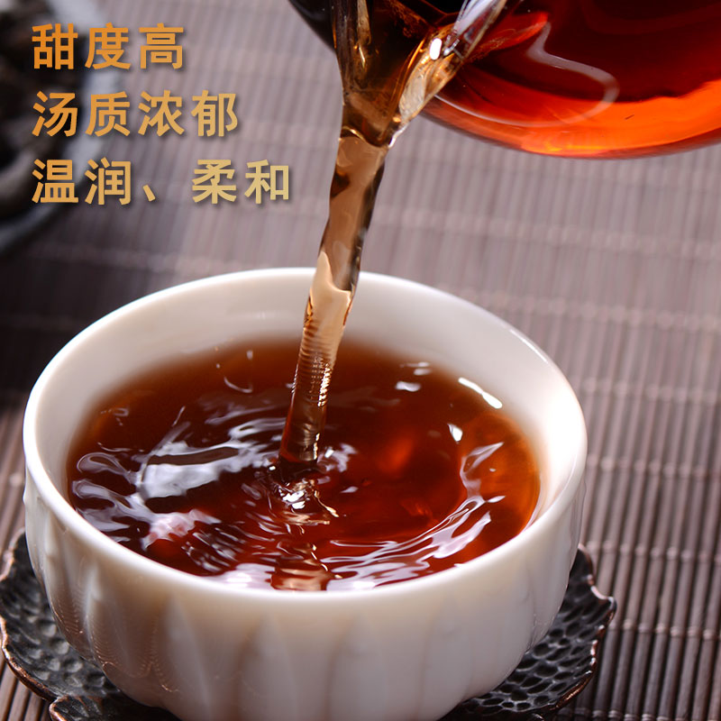 忆普香茶化石碎银子勐海糯米香普洱茶熟茶小沱茶叶老茶头罐装500g