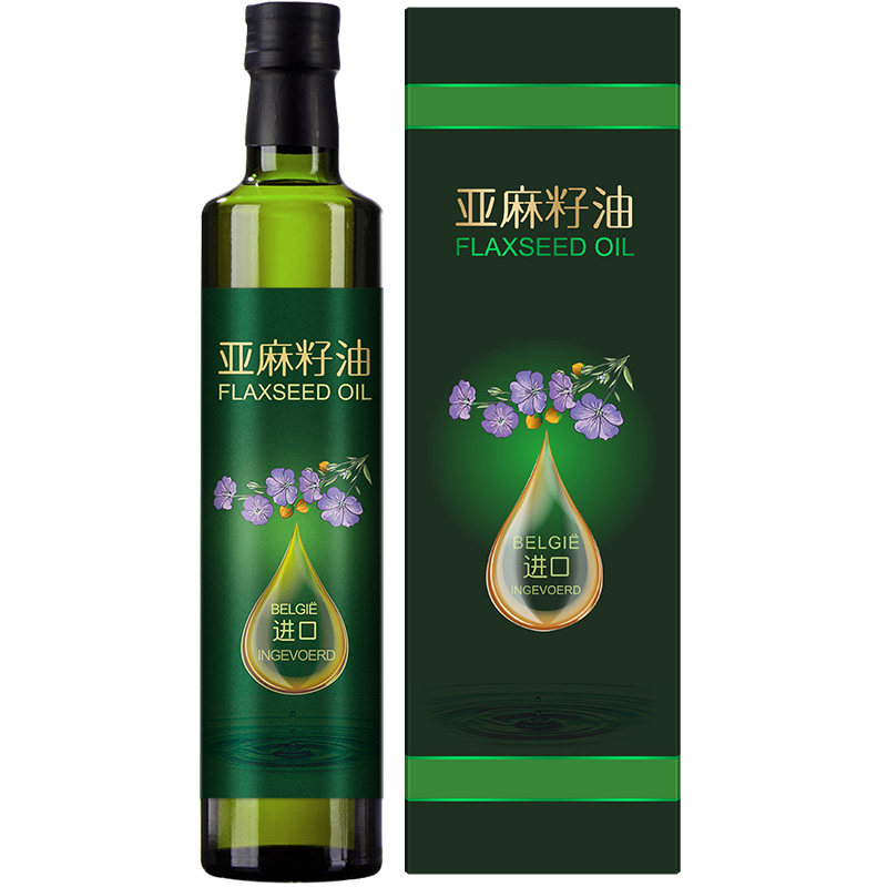 冷榨一级宝宝无添加亚麻籽亚麻籽油 椒达人亚麻籽油/火麻油