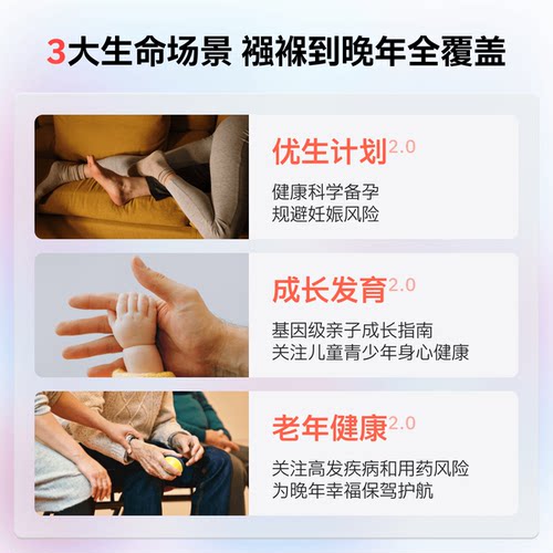 23魔方 唾液DNA基因检测 疾病风险用药指南 祖源运动健身营养adhd - 图2