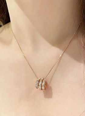 ITAILIBVIGARI满钻蛇形项链女