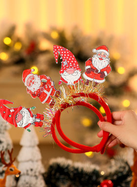 Christmas Hair Accessories Party Adult Children Headbands