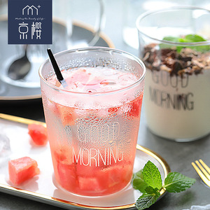 透明玻璃杯家用水杯