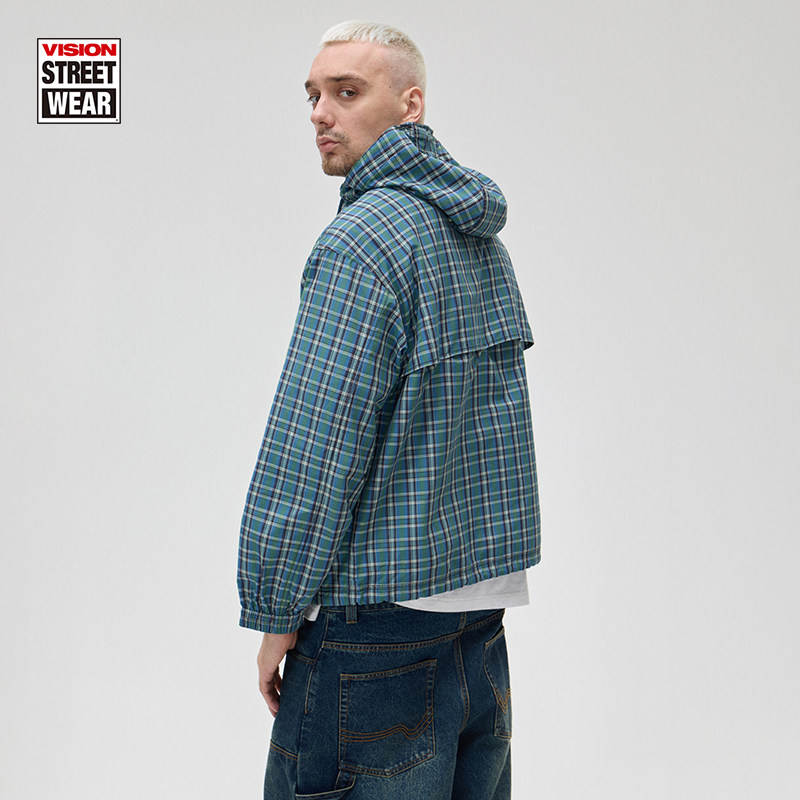 VISION官方 美式复古街头潮流户外连帽开衫夹克运动外套男女新款,淘宝优惠券,粉丝福利购,淘宝优惠卷