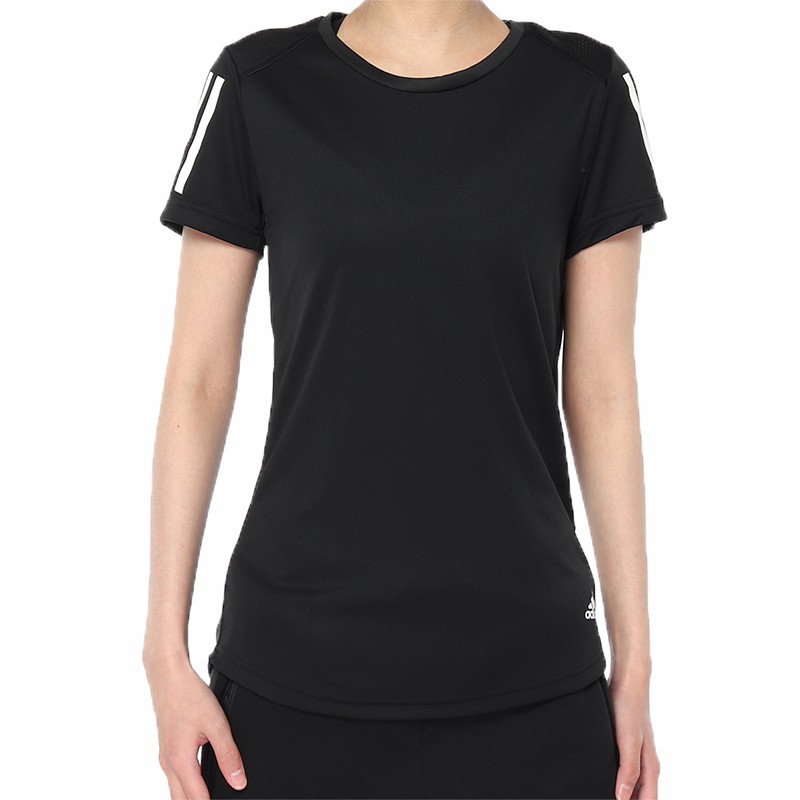 Adidas/阿迪达斯正品新款OWN THE RUN TEE 女子跑步短袖T恤DQ2618 - 图3