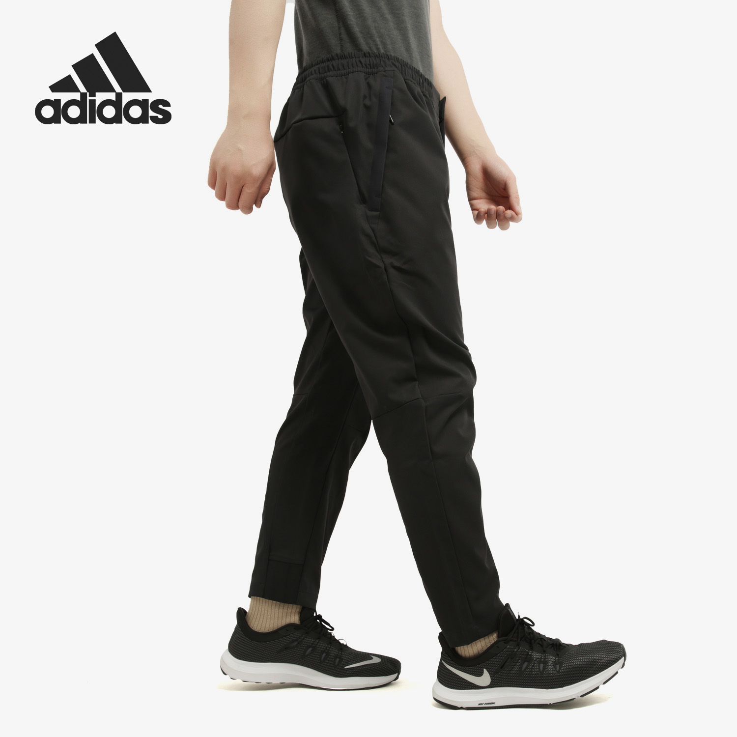 Adidas/阿迪达斯正品春季O1 PNT TWILL男子运动长裤 FM9372-图0