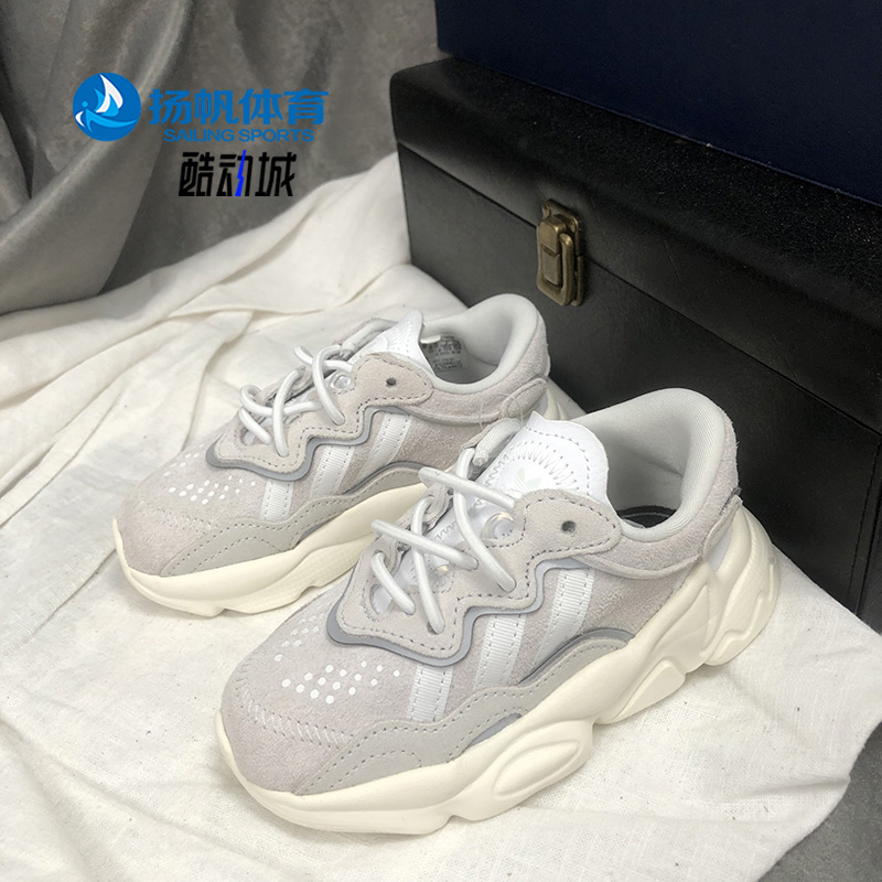 Adidas/阿迪达斯正品三叶草 OZWEEGO EL I婴童经典运动鞋EF6301-图1