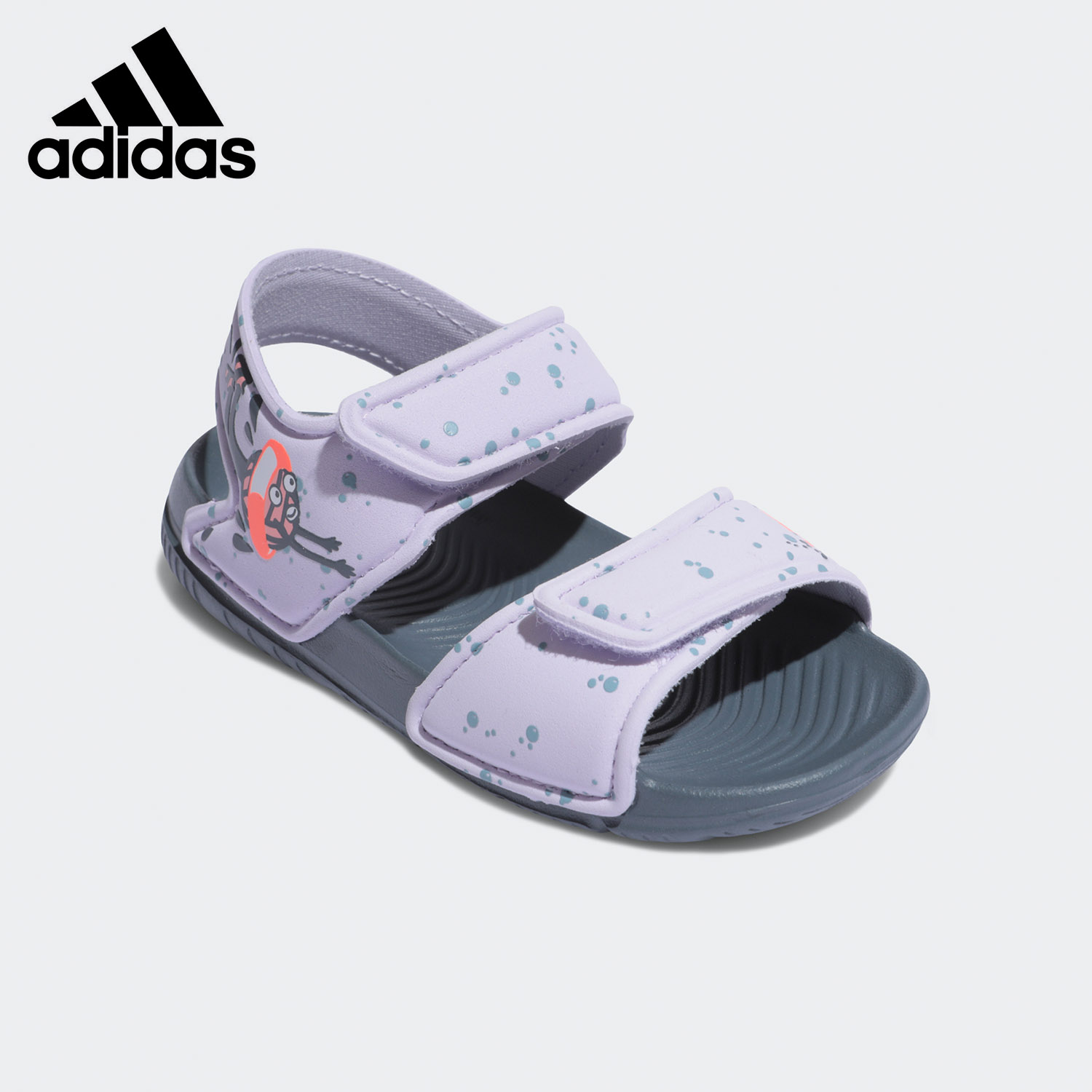Adidas/阿迪达斯正品夏季新款男童女童休闲运动凉鞋EG2181