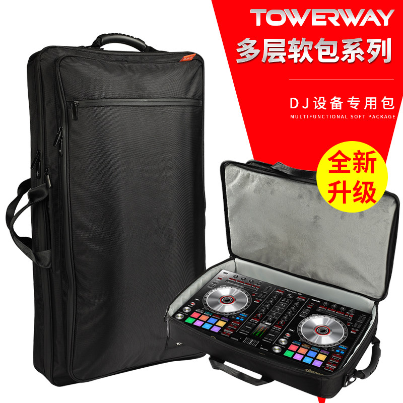 先锋DDJFLX4 1000 800 FLX6 FLX10 XDJRX3 XZ RR打碟机双层背包_虎窝淘