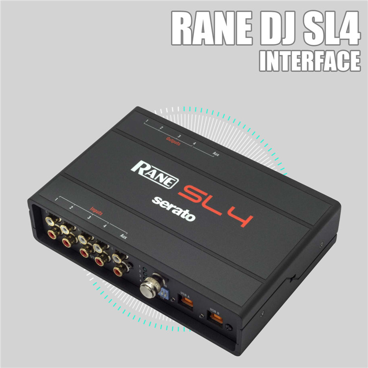 Rane/莱恩 SL-4 Scratch Live SL4 DJ打碟声卡SERATO DJ PRO 行货 - 图2