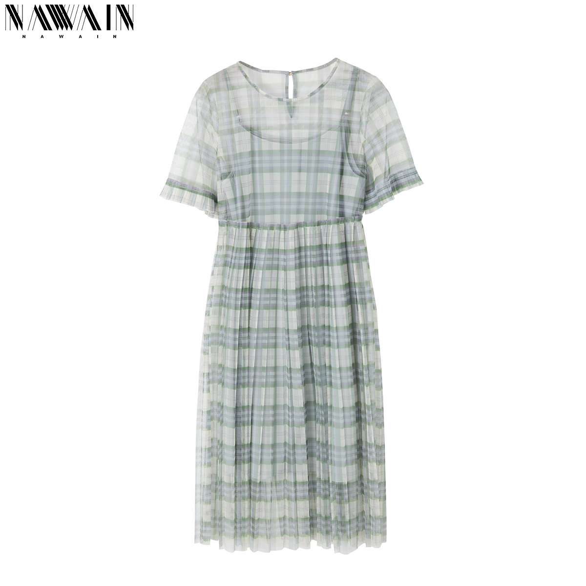  纳纹服饰连衣裙