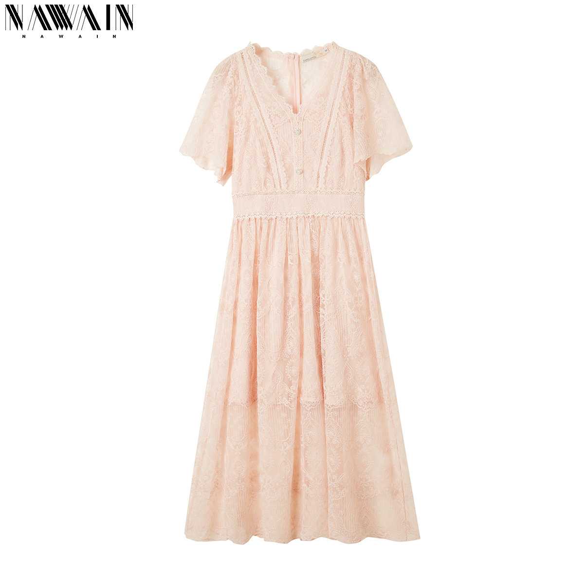  纳纹服饰连衣裙