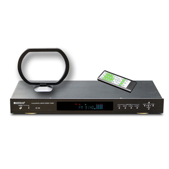 Uf60 hochpräzises, ultradünnes UKW-Ingenieurradio für den Heimgebrauch