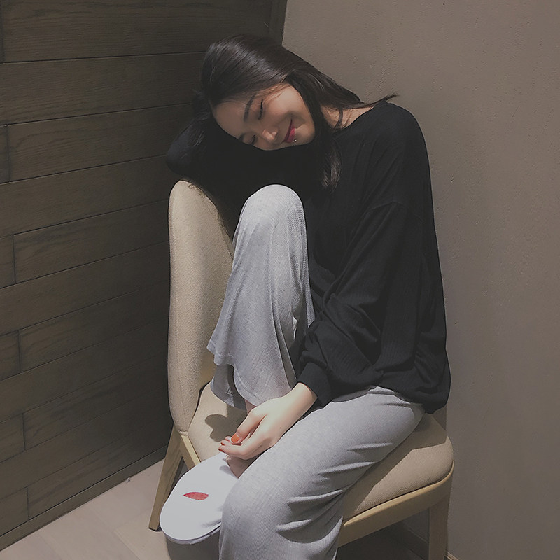 安娜蜜语春秋两件套可外穿套头睡衣 安娜蜜语睡衣/家居服套装