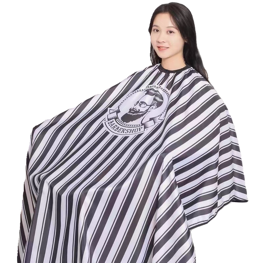 Adult printed haircut haircut perm and dye anti-static hair salon cloth for hairdressing non-stick hair waterproof barber shop