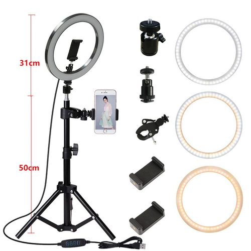 Светодиодная лампа, заполняющий свет, трубка, 10 дюймов, 50см, популярно в интернете