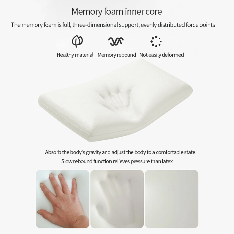 Memory Foam Pillow for Sleeping Bed Neck Support Cushion枕头 - 图3