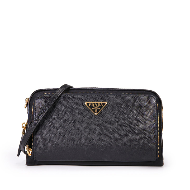 prada 2020新款女包经典logo斜挎包 FLOX海外女士包袋