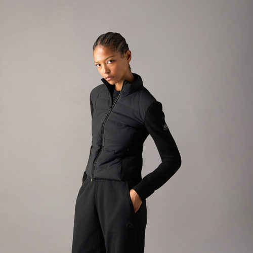 [秋冬新品]MOOSE KNUCKLES HYBRID系列女士修身小剪刀鹅绒羽绒服 - 图0