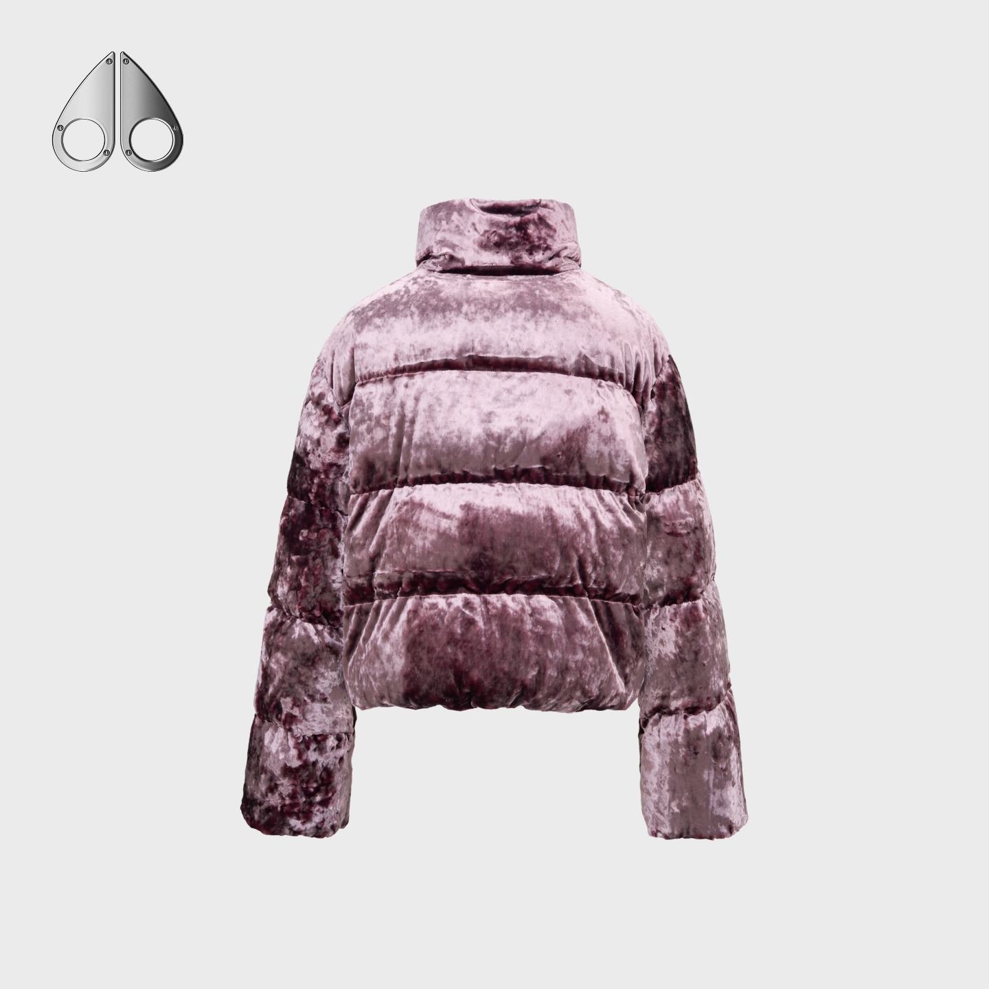 [秋冬新品]MOOSE KNUCKLES 女士金标鹅绒小剪刀丝绒羽绒服 - 图0