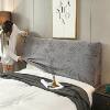Elastic all-inclusive bedside cover, simple and high-end, universal for all seasons, dust-proof soft bag, anti-cat scratch backrest cover