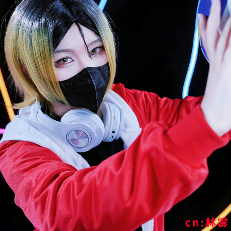 动漫排球cos音驹高中音駒高校孤爪研磨cosplay球服表演常服队服-图2