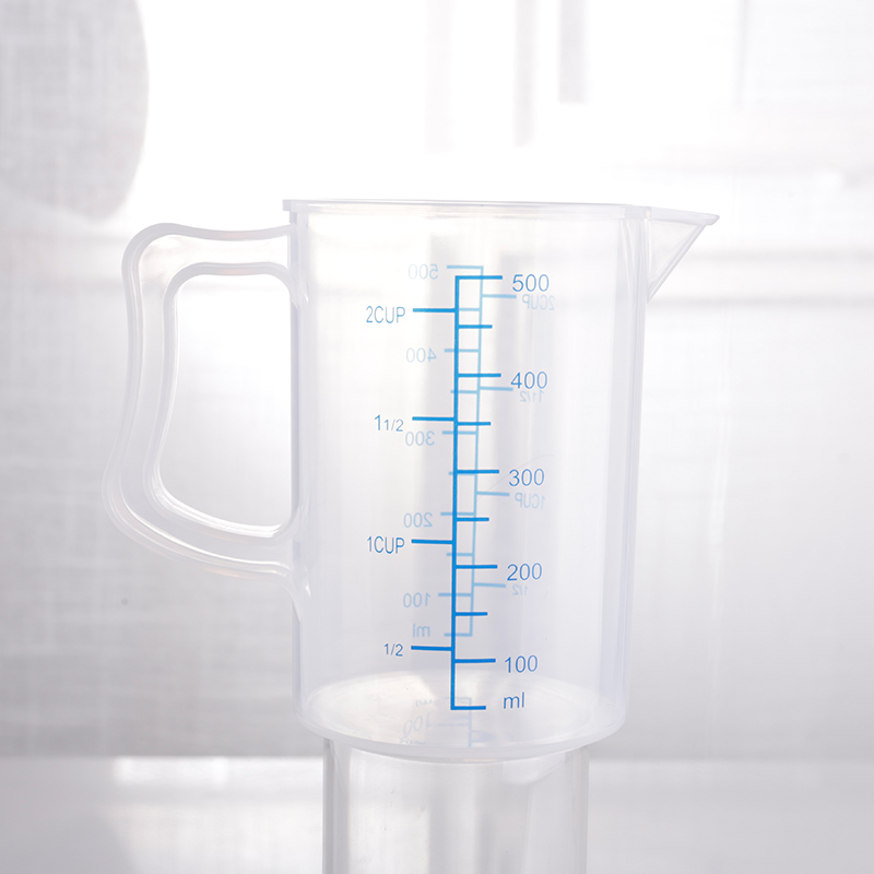 三能200/500ml计量杯带刻度毫升测量塑料杯烘焙工具SN4701/4702-图2