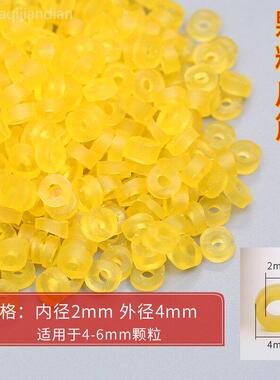 颗粒红虫皮筋2×4mm小号乳胶圈高弹力牛皮筋耐用套钓鱼饵料橡皮筋