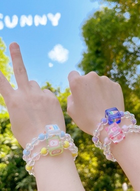 闺蜜信物妹一对三人小清新姐爱卡