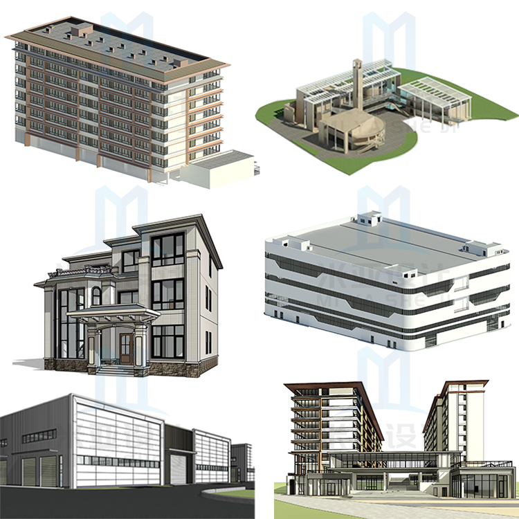 revit建模代画BIM咨询lumion渲染漫游效果图BIM建模代做BIM招投标-图3