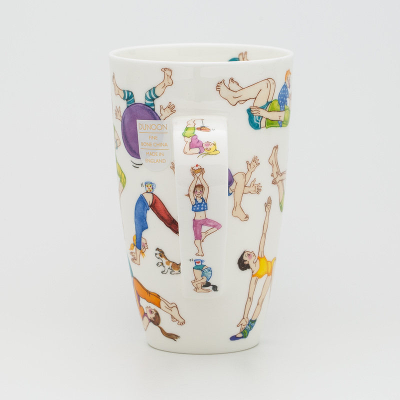 英产DUNOON丹侬瑜伽马克杯咖啡杯创意大容量水杯欧式华晨宇同款杯,淘宝优惠券,粉丝福利购,淘宝优惠卷