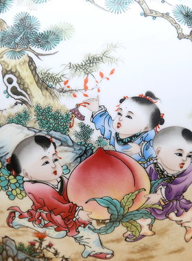 招财纳福新中式客厅摆件