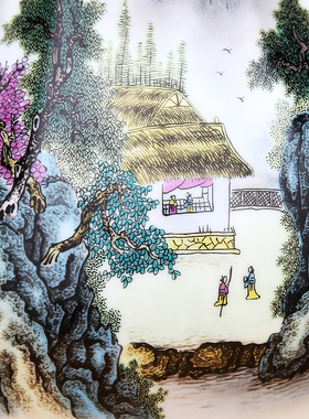 傲世陶瓷葫芦中式客厅