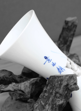 景德镇陶瓷器手绘斗彩插花工艺品