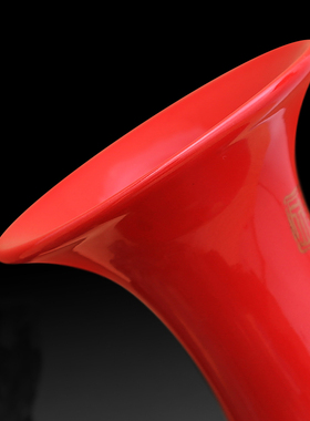 景德镇中国红福字花瓶风水装饰品