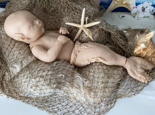 美人鱼Reborn Doll Kit DIY配件