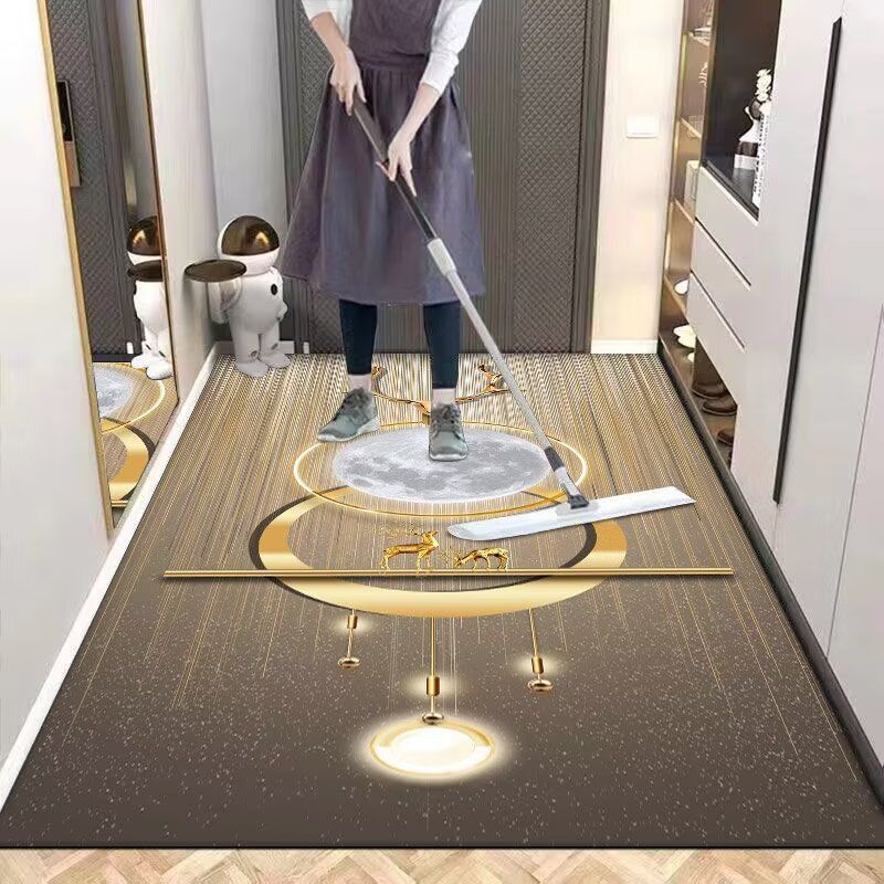 免洗PVC地垫可擦洗客厅进门口玄关入户门垫厨房脚垫子防油水地毯,淘宝优惠券,粉丝福利购,淘宝优惠卷