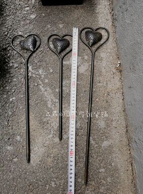 复古做旧镂空心形花盆家居装饰