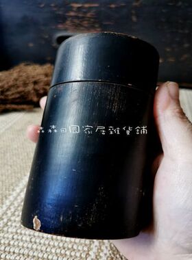 日本笔筒竹子木头印尼家居装饰