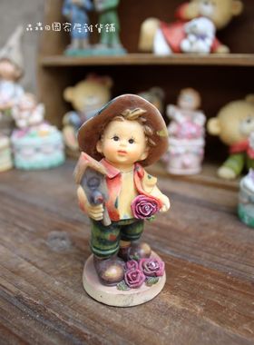 树脂复古隔板生日礼品家居装饰