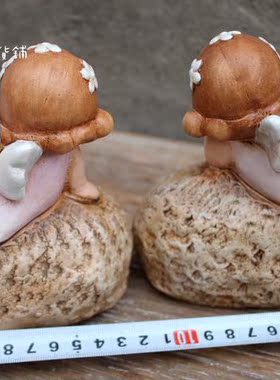 欧式风阳台装饰品陶瓷工艺摆设