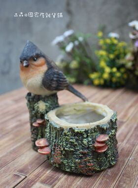 美式乡村风立体雕花仿真家居装饰